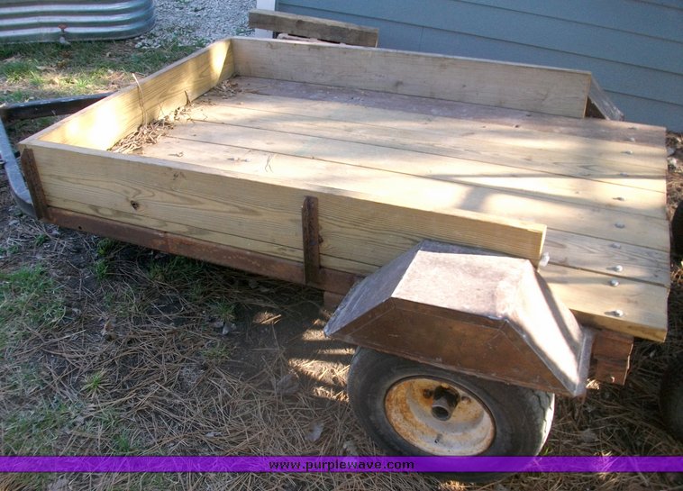 image for item 6002 Heavy duty 4' x 6' trailer