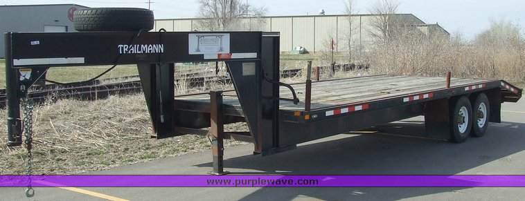 image for item 6559 Trailmann gooseneck trailer