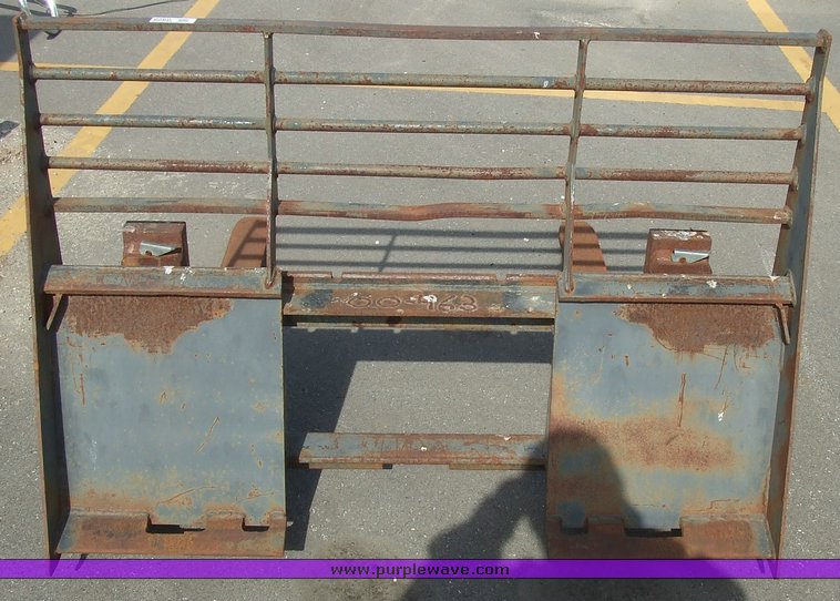 image for item 6560 Skid steer fork attachment