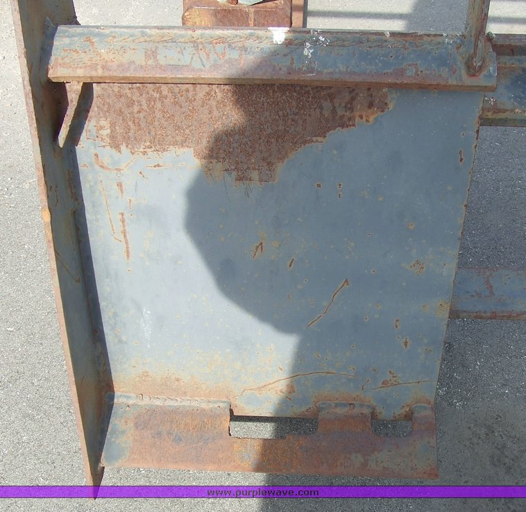 image for item 6560 Skid steer fork attachment