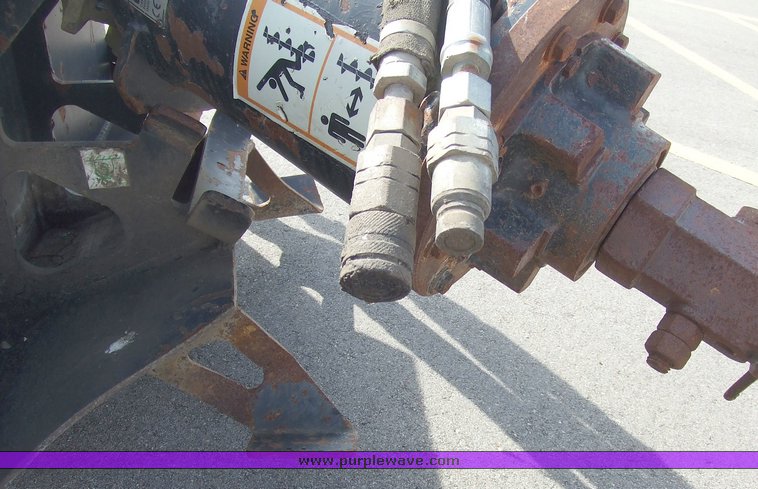 image for item 6561 Hydraulic auger skid steer attachment