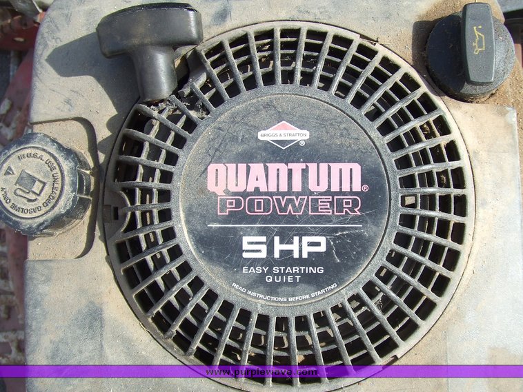 image for item 6676 Snapper self propelled mulching push mower