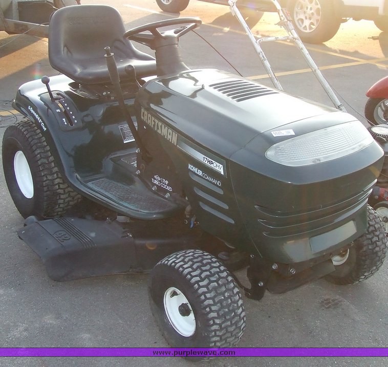 image for item 6835 Craftsman riding lawn mower