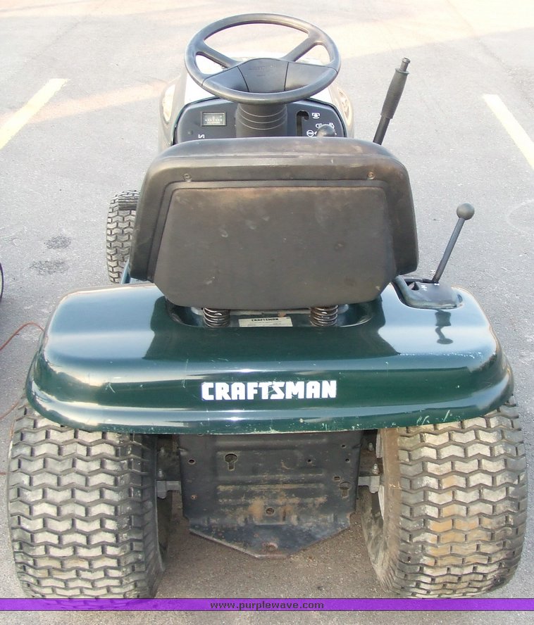 image for item 6835 Craftsman riding lawn mower