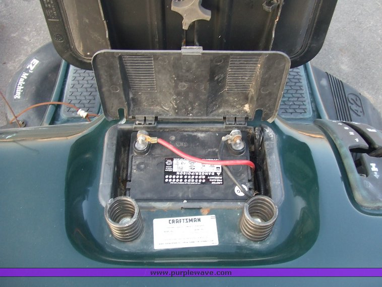 image for item 6835 Craftsman riding lawn mower