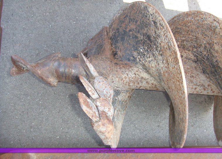 image for item 6836 Skid steer auger attachment