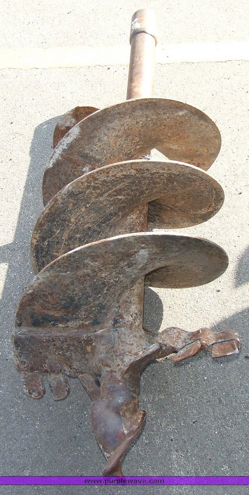 image for item 6836 Skid steer auger attachment