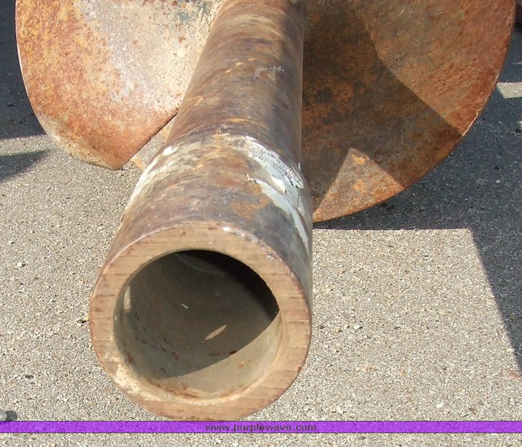 image for item 6836 Skid steer auger attachment