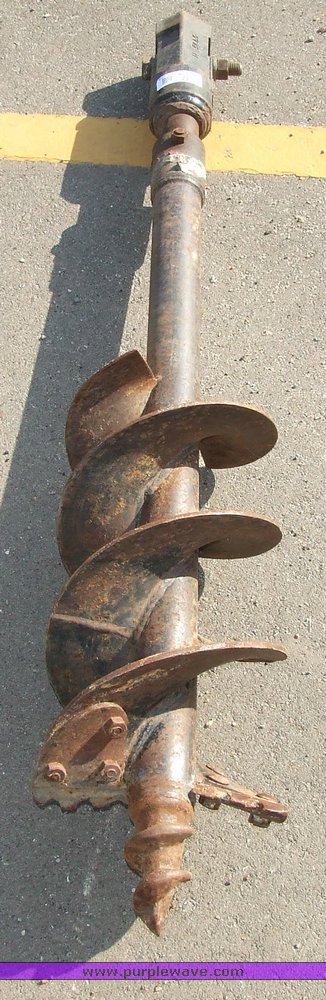 image for item 6837 Skid steer auger attachment