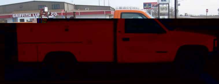 image for item 7802 1997 Chevrolet C2500 pickup with Knapheide bed