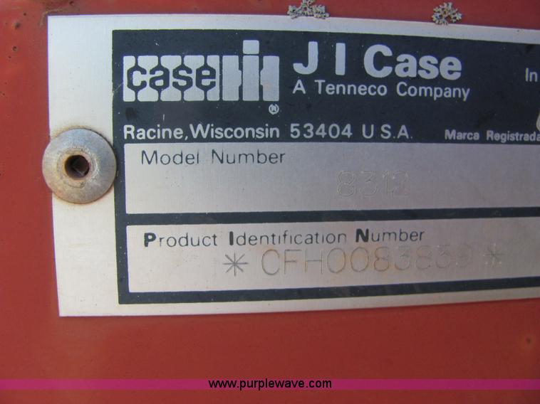 image for item 3581 1995 Case 8312T 12' swather diskbine