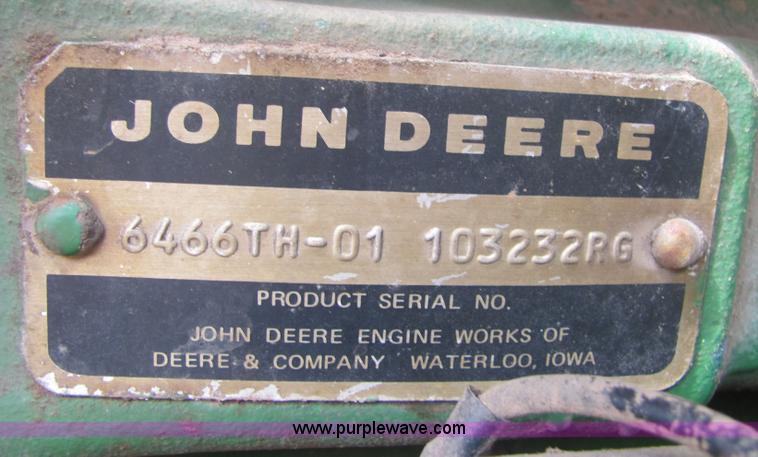 image for item 3607 John Deere Turbo 6620 combine