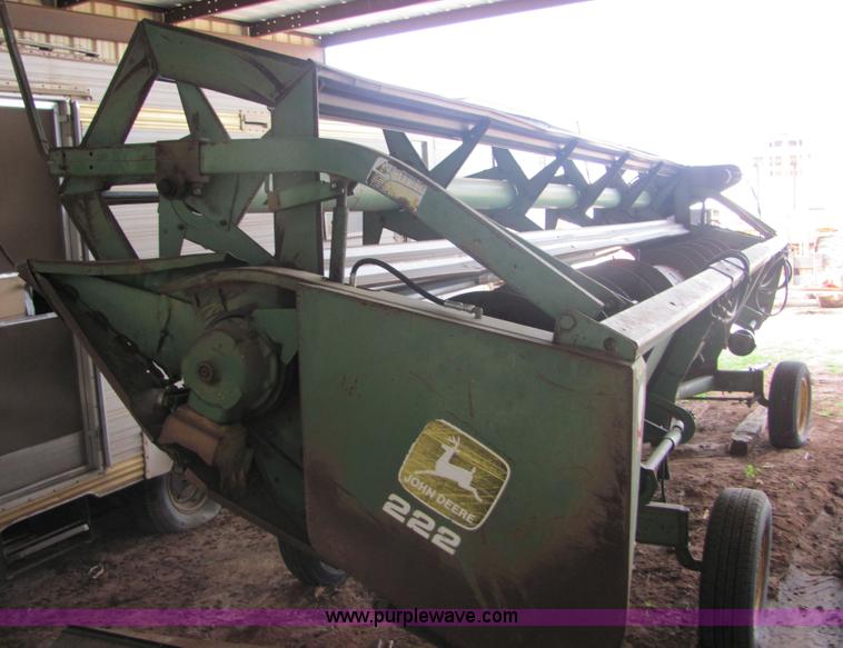 image for item 3608 John Deere 222 rigid platform