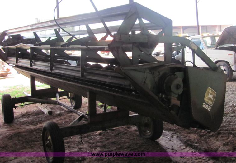 image for item 3608 John Deere 222 rigid platform