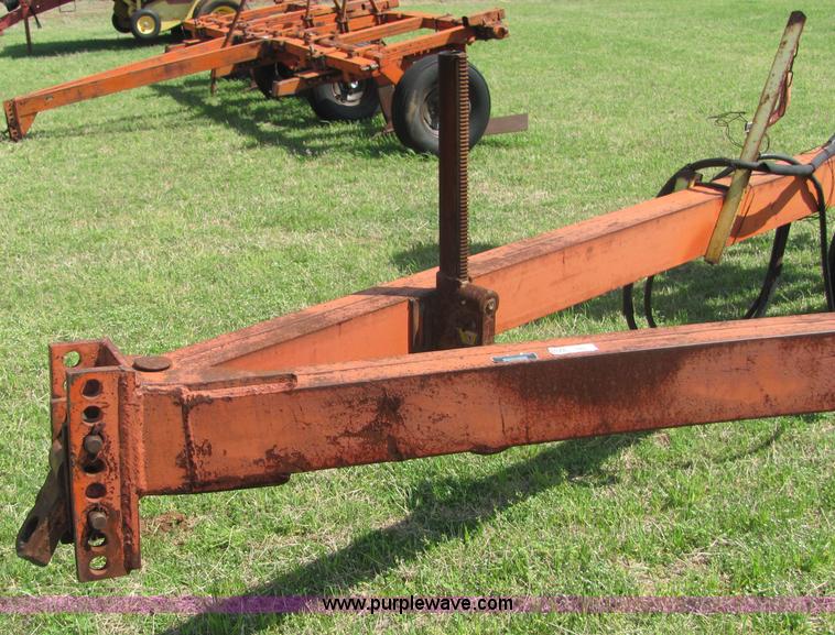 image for item 3628 Richardson three section 20' sweep plow with treaders