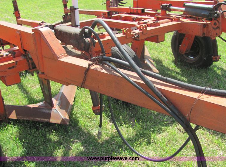 image for item 3628 Richardson three section 20' sweep plow with treaders