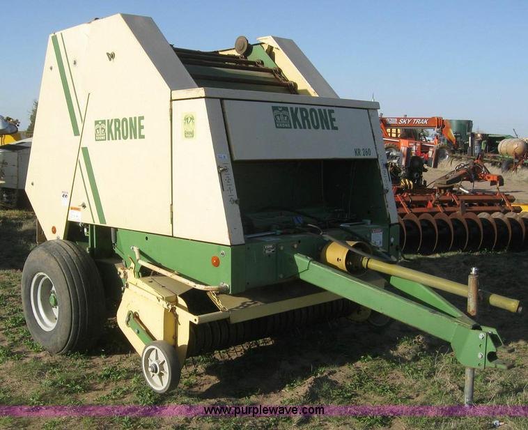 image for item 6177 Krone KR-260 round baler