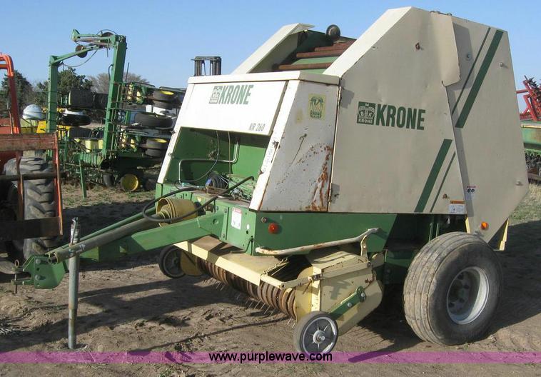 image for item 6177 Krone KR-260 round baler