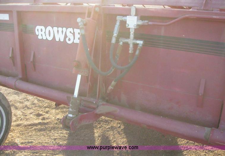 image for item 6180 Rowse windrow fluffer/merger