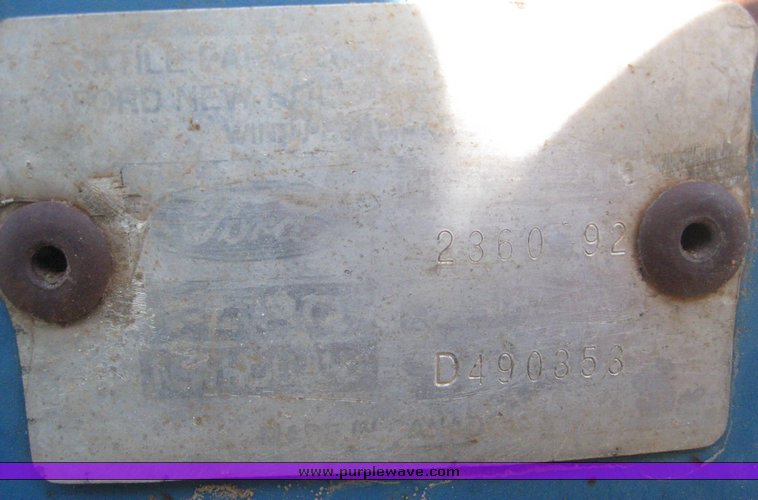 image for item 6243 1992 Ford 9030-92 bi-directional tractor