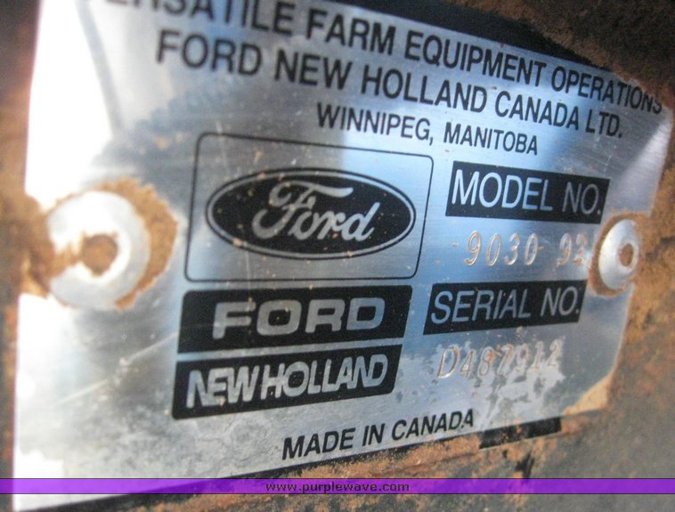 image for item 6243 1992 Ford 9030-92 bi-directional tractor