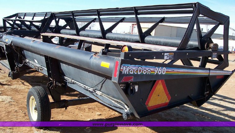 image for item 6244 1995 Mac Don 960 draper platform