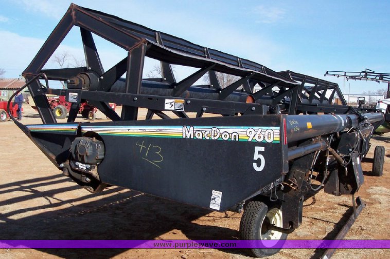 image for item 6244 1995 Mac Don 960 draper platform