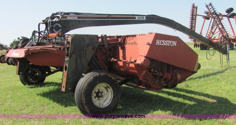 image for item 6739 Hesston 1170 hydroswing swather