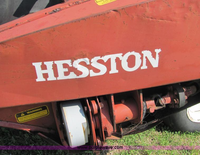 image for item 6739 Hesston 1170 hydroswing swather