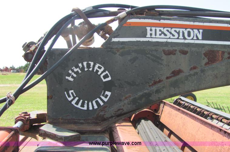 image for item 6739 Hesston 1170 hydroswing swather