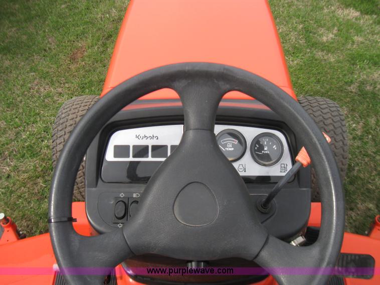 image for item 2132 2001 Kubota BX2200 riding lawn mower