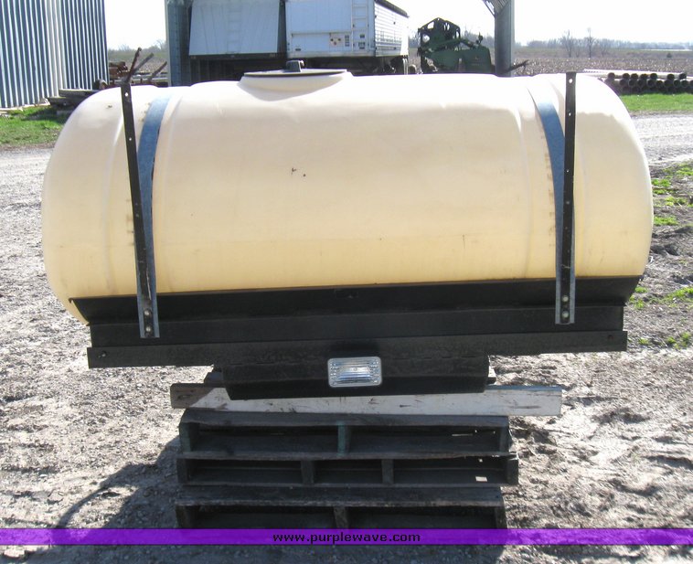 image for item 2134 Sprayer Specialties 300 gallon eliptical tank with tractor mount bracket
