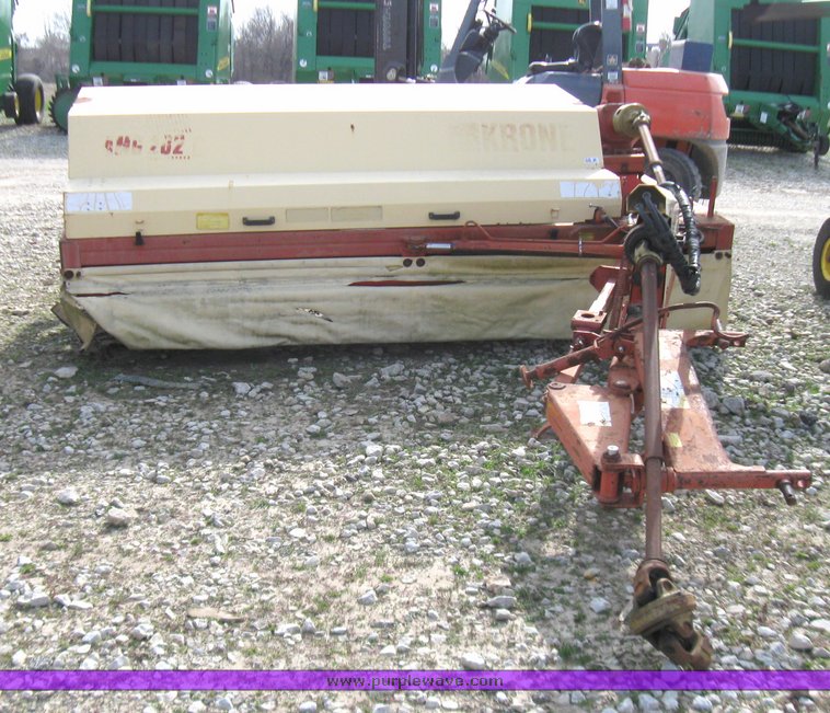 image for item 2136 Krone 9' 4" rotary swather