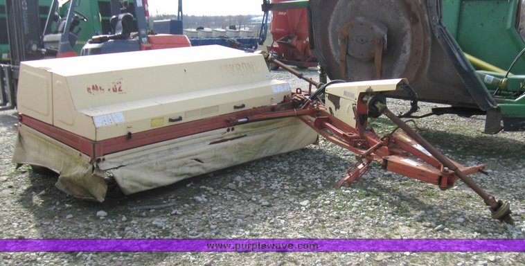 image for item 2136 Krone 9' 4" rotary swather