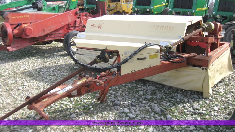 image for item 2136 Krone 9' 4" rotary swather