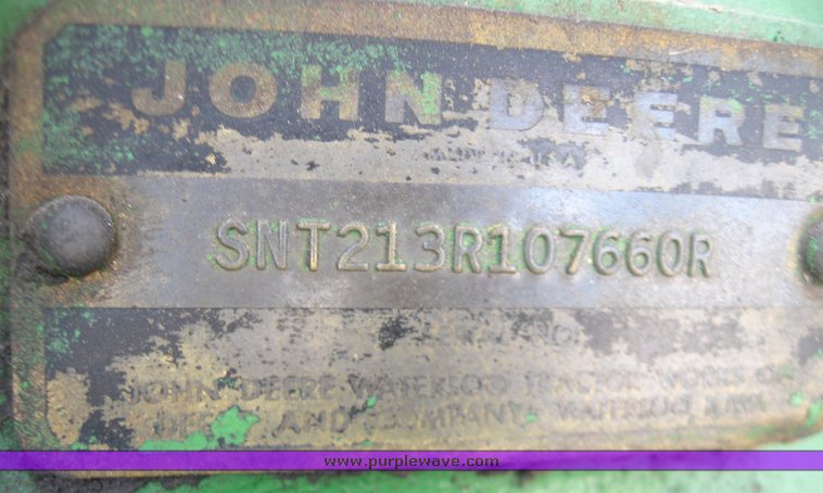 image for item 2139 1965 John Deere 4020 tractor