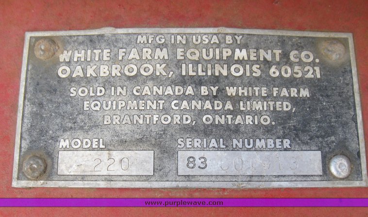 image for item 2146 White 226 field cultivator