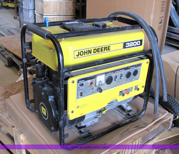 John Deere 3200 generator in Baldwin City, KS Item 3037 sold Purple