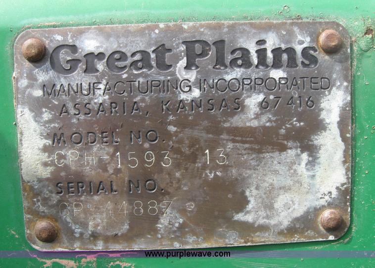 image for item 3983 Great Plains solid stand no-till double-disk drill