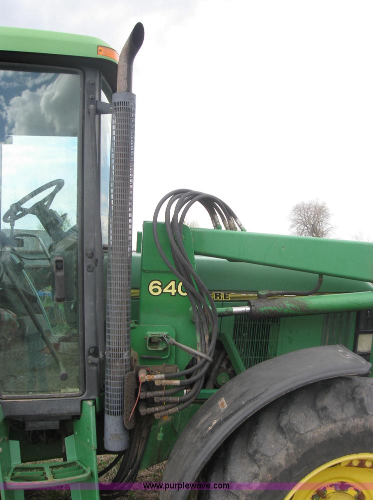 image for item 3985 1998 John Deere 6400 MFWD tractor