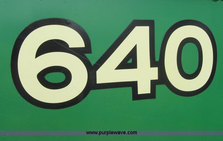 image for item 3985 1998 John Deere 6400 MFWD tractor