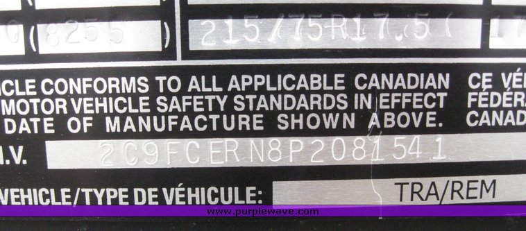 image for item 6064 1994 Trailtech CT220 29' combine trailer