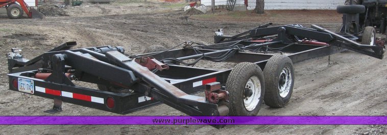 image for item 6065 Jantz-femco double header trailer