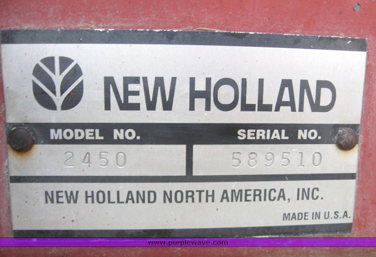 image for item 6152 New Holland 2450 18' swather