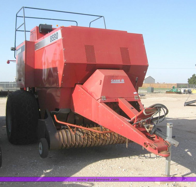 image for item 6157 1999 Case 8590 large square baler