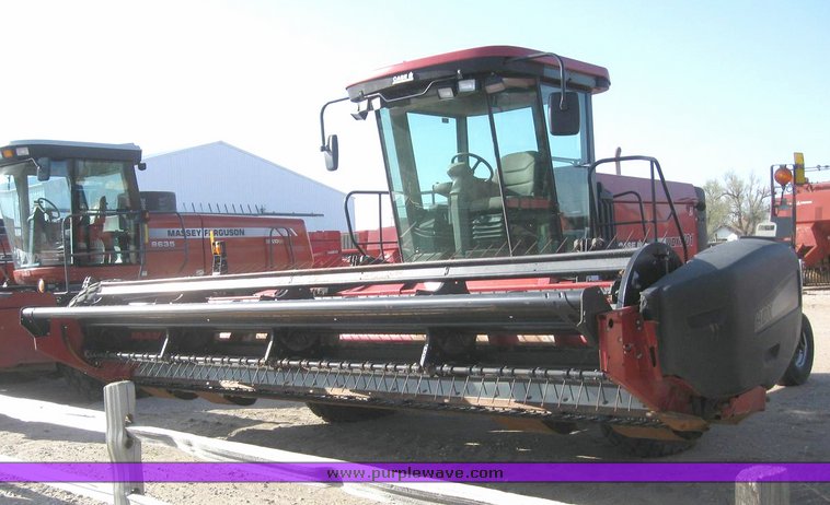 image for item 6158 2003 Case WDX 1101 18' swather