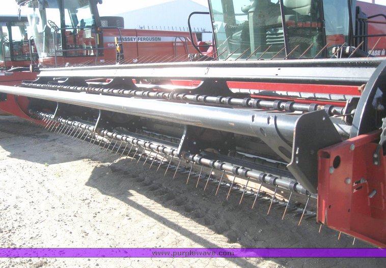 image for item 6158 2003 Case WDX 1101 18' swather