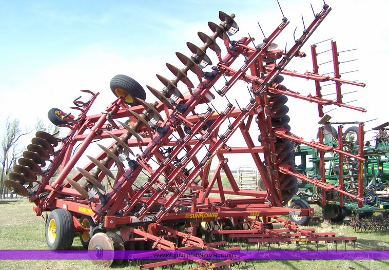 image for item 8098 Sunflower 1443 35' disc