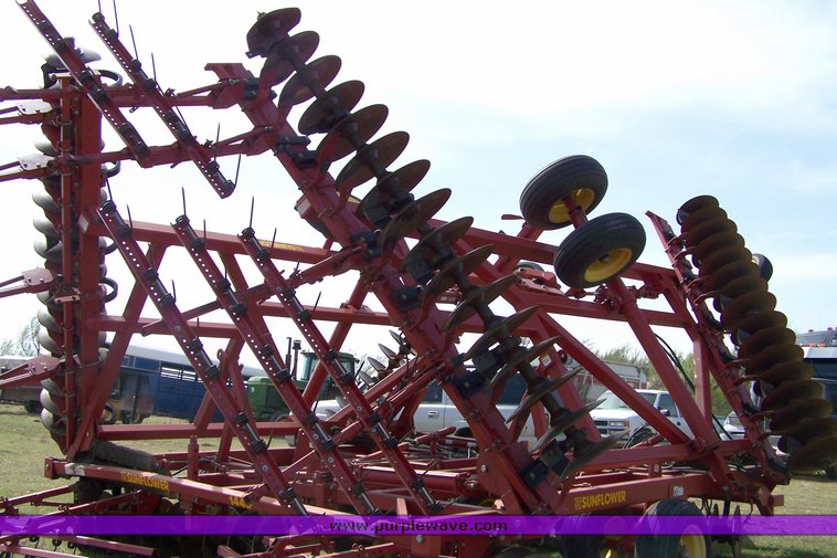 image for item 8098 Sunflower 1443 35' disc