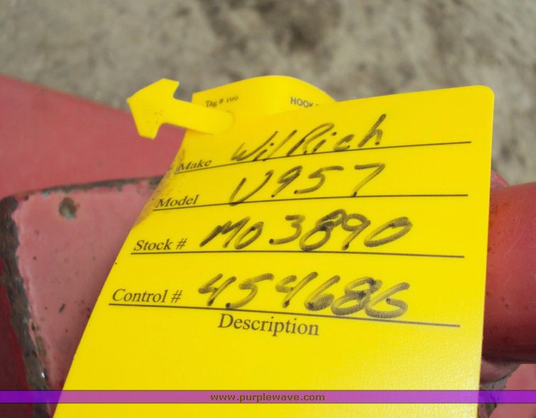 image for item 9505 Wil-Rich 957 DDR deep till nine shank ripper